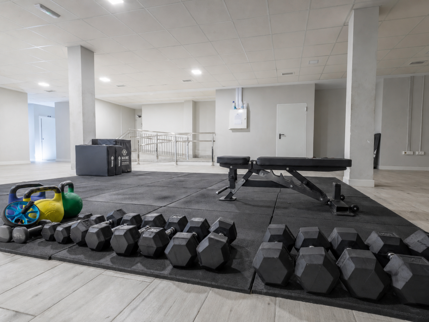 Gimnasio comunitario de Aguacate Beach.