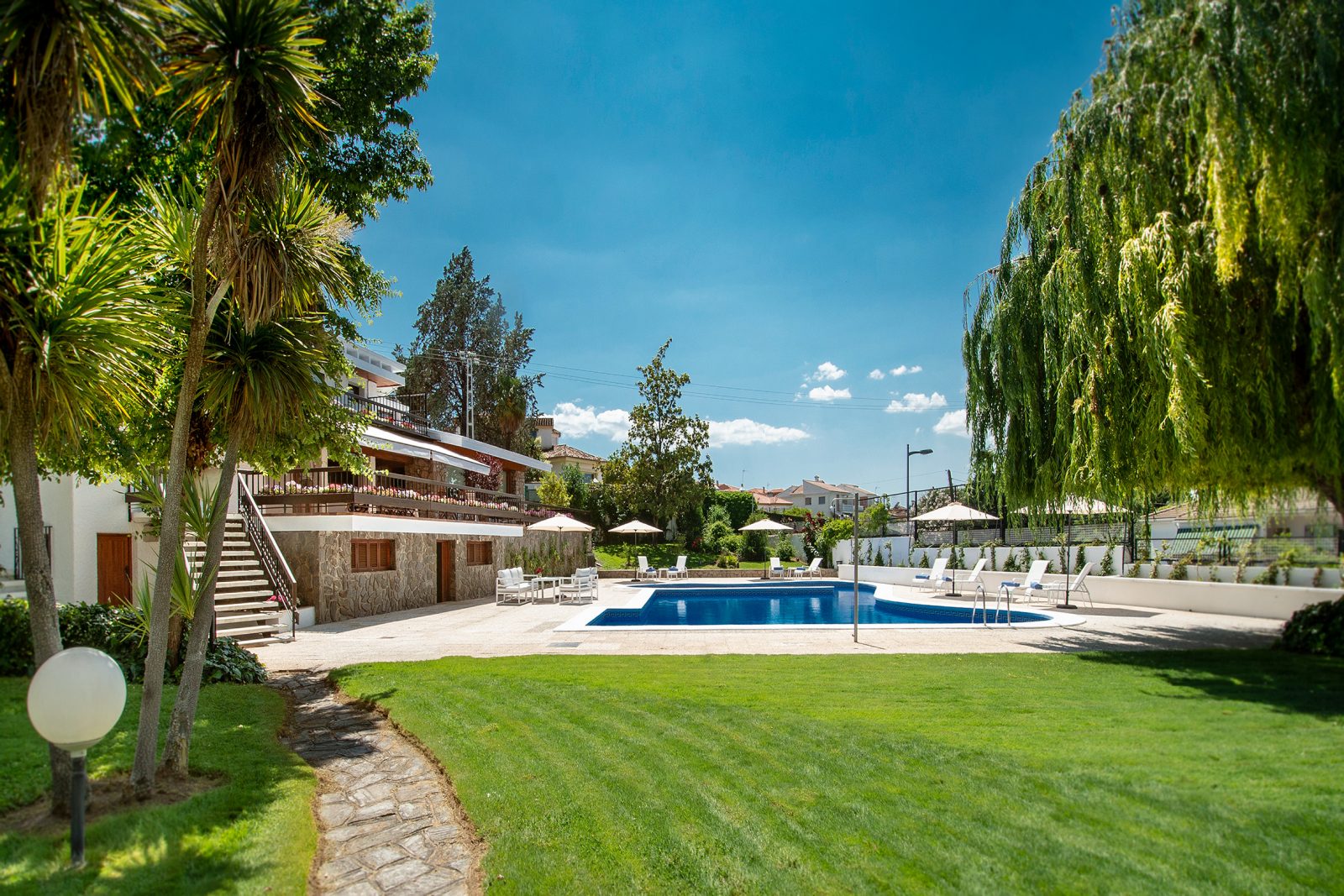 Pista de tenis privada