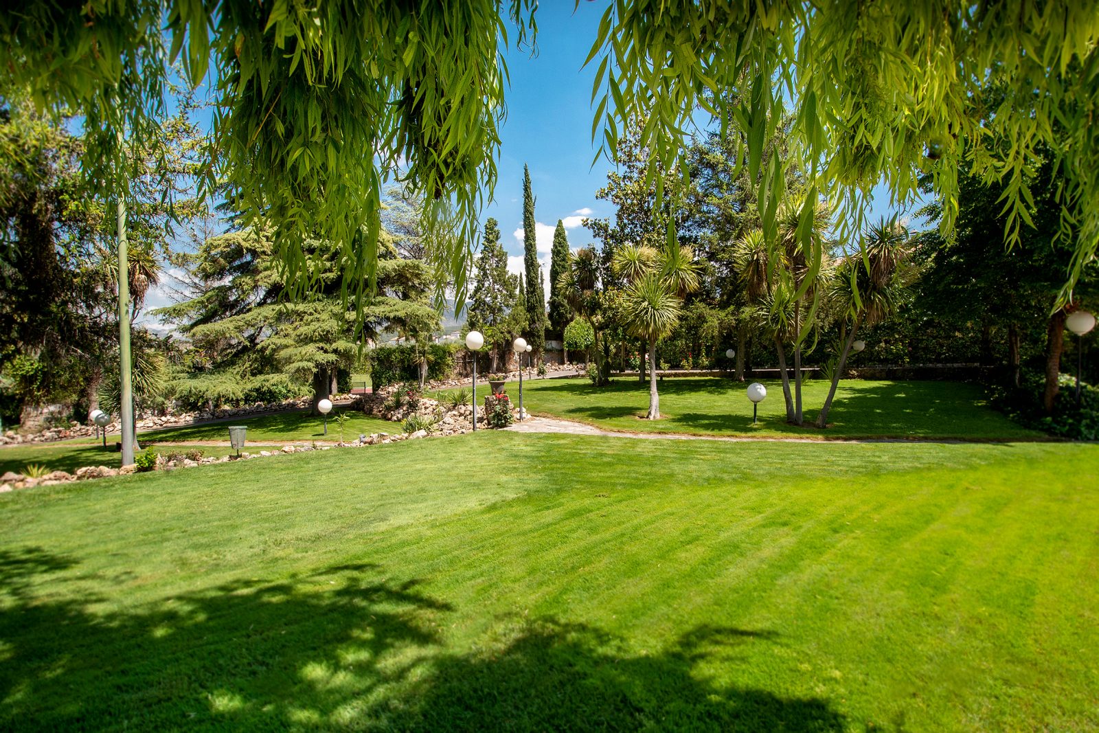 Zona chill-out al aire libre